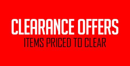 CLEARANCE OFFER