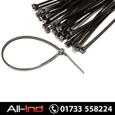 [100] CABLE TIE - 370MM X 4.8MM BLACK