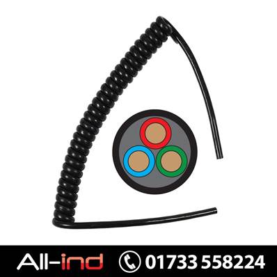 [6MTR WL] COILED CABLE - 3 CORE
