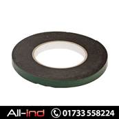 *VC402 D/SIDED ADHV FOAM TAPE GREEN 12MM X10M