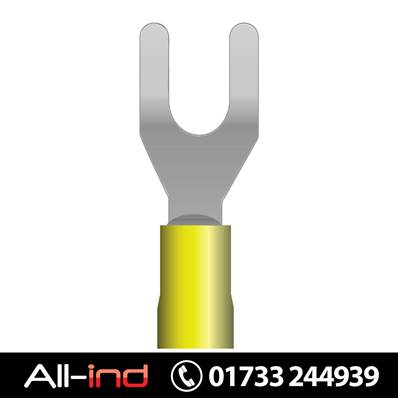 [100] FORK TERMINAL - YELLOW 3.5MM