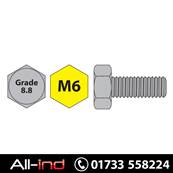 [100] M6X40MM SET SCREW HT GD 8.8 BZP DIN933