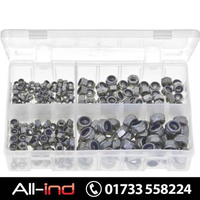 *AB156 NYLON LOCK NUTS A2 STAINLESS STEEL