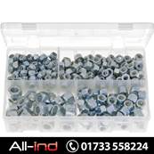 *AB14 NYLON LOCK NUTS UNC