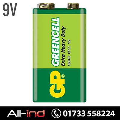 *BAT4 GP BATTERIES EX/HVY DUTY 9V (1604G/PP3S) [QTY=10]