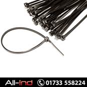 [100] CABLE TIE - 140MM X 3.6MM BLACK