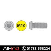 [100] M10X40MM BUTTON SKT HEAD HT10.9 BS4168