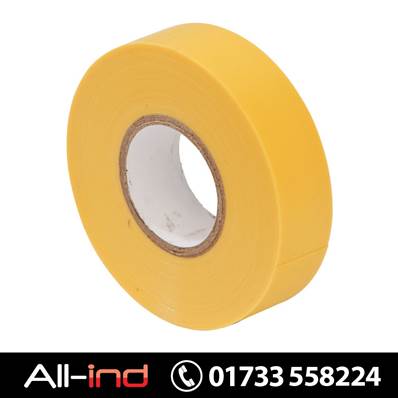 *EPT16 PVC INSULATION TAPE 19MM YELLOW 20M [QTY=10]