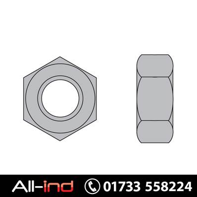 [100] M10 PLAIN NUT DIN934 BS3692 ISO4032