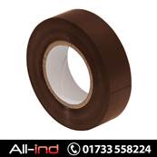 [10] PVC INSULATION TAPE 19MM BROWN 20M