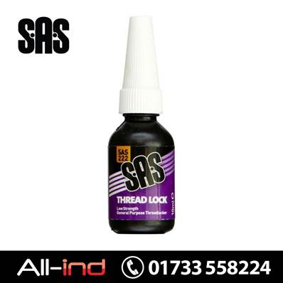 *SAS222/12 [12] SAS222/12 THREAD LOCK LOW STRENGTH 10ML