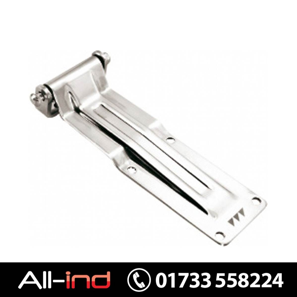 HINGE WITH BRACKET SS MIRROR POLISHED
