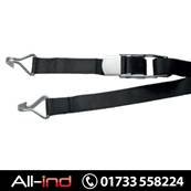 INTERNAL BOX VAN STRAP 700KG 4.0M BLACK CLAW HOOK