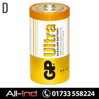 *BAT5 GP BATTERIES ALKALINE 1.5V D (13A) [QTY=10]