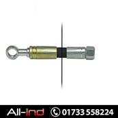 TAIL LIFT HOSE 1/4"X750MM TO SUIT DHOLLANDIA