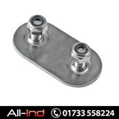 BUCKLE FIXING PLATE 15MM STUDS