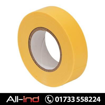 [10] PVC INSULATION TAPE 19MM YELLOW 20M