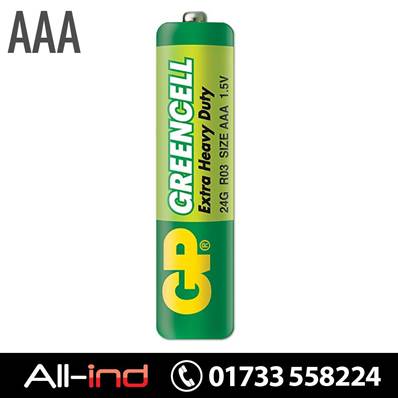 *BAT30 GP BATTERIES EX/HVY DUTY 1.5V AAA (24G) [QTY=10]