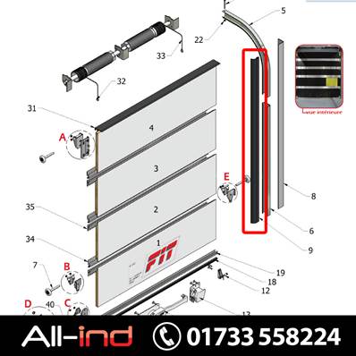 SIDE SEAL 2500MM LG