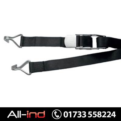 INTERNAL BOX VAN STRAP 700KG 4.0M BLACK CLAW HOOK