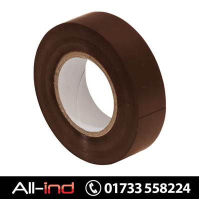 [10] PVC INSULATION TAPE 19MM BROWN 20M