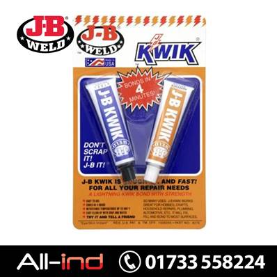 *VC395 JB WELD KWIK WELD 2 X 28G TUBES