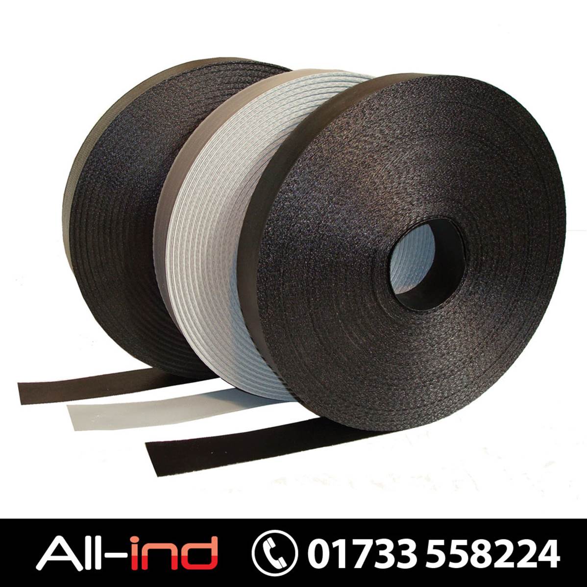 PVC WEBBING WHITE 46MM [100M ROLL]