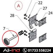 NYLON ROLLER STAINLESS STEEL SHAFT