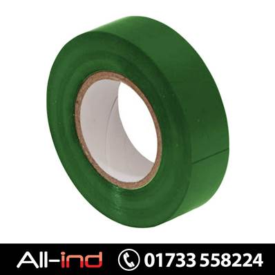 [10] PVC INSULATION TAPE 19MM GREEN 20M