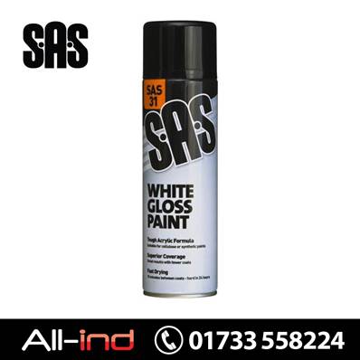 *SAS31 [6] SAS31 WHITE GLOSS PAINT 500ML