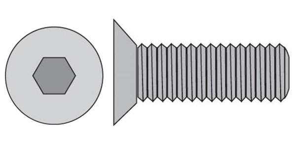 Counter Sunk Socket Head Screws