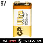 *BAT9 GP BATTERIES ALKALINE 9V (1604A/PP3) [QTY=10]