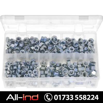 *AB8 STEEL NUTS UNC