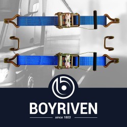Introducing Boyriven ratchet strap / webbing strap assemblies