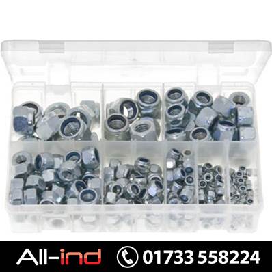 *AB201 NYLON LOCK NUTS (DIN 985) M4 M16