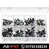 *AB112 RIVETS ALUMINIUM BLACK