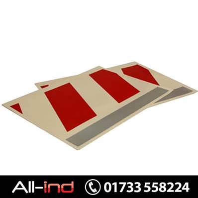 TAIL LIFT FLAG SET TO SUIT DHOLLANDIA