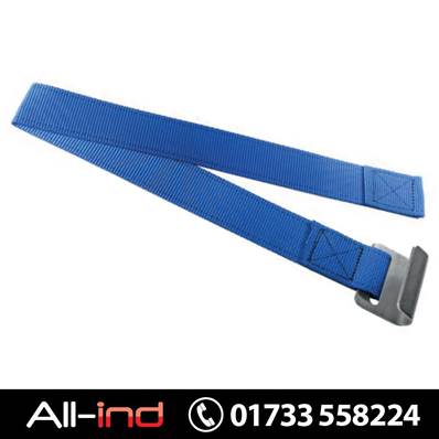 BOTTOM STRAP 750KG 0.89M BLUE FLAT HOOK