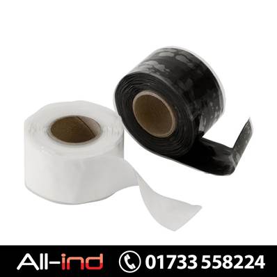 *VC415 SELF FUSING SILICONE RUBBER BLACK 25MM X 5MTR